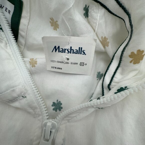 NWT Men's Denim & Flower Ricky Singh Shamrock Full Zip Hooded Irish Jacket SMALL - Picture 10 of 10